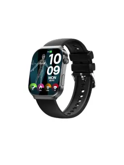 WELL TIME UP SMARTWATCH นาฬิกาสุขภาพ ความดันออกกำลังกาย ความเครียด รับสายโทรออก - BLACK