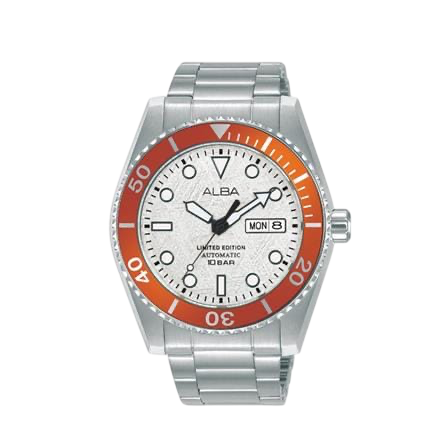 นาฬิกาข้อมือผู้ชาย ALBA SPORTIVE AL4759X 43 มม. SILVER/ORANGE