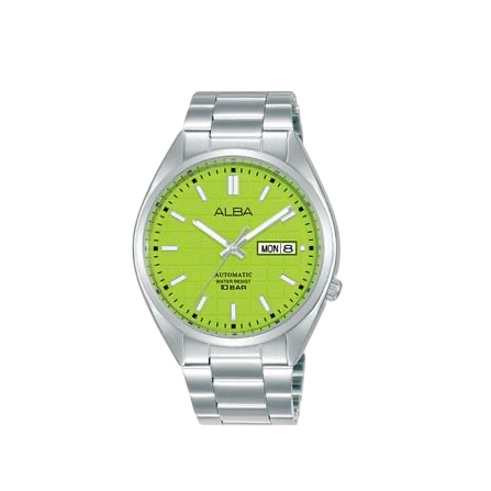นาฬิกาข้อมือผู้ชาย ALBA GELATO AL4515X 41 มม. สี SILVER/GREEN