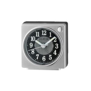 นาฬิกาปลุก SEIKO CLOCKS QHE197S 2.5 นิ้ว สีเงิน