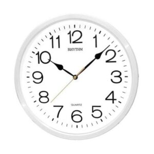 นาฬิกาแขวน RHYTHM CMG734NR03 12 นิ้ว สีขาว