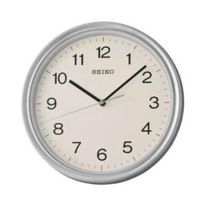 นาฬิกาแขวน SEIKO CLOCKS QHA008S 10.82 นิ้ว สีเงิน