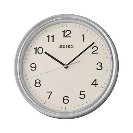 นาฬิกาแขวน SEIKO CLOCKS QHA008S 10.82 นิ้ว สีเงิน