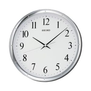 นาฬิกาแขวน SEIKO CLOCKS QXA417S 12.2 นิ้ว สีเงิน