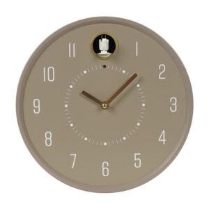 นาฬิกาแขวน SNAZZ EG1002BIRD 12 นิ้ว สีน้ำตาล